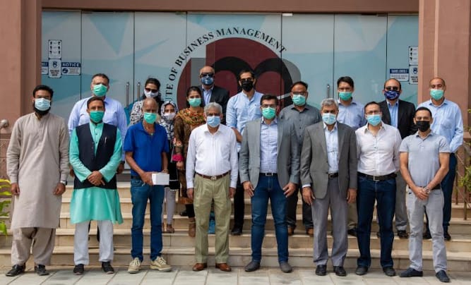 DG Parks and Horticulture, Taha Saleem, visits IoBM
