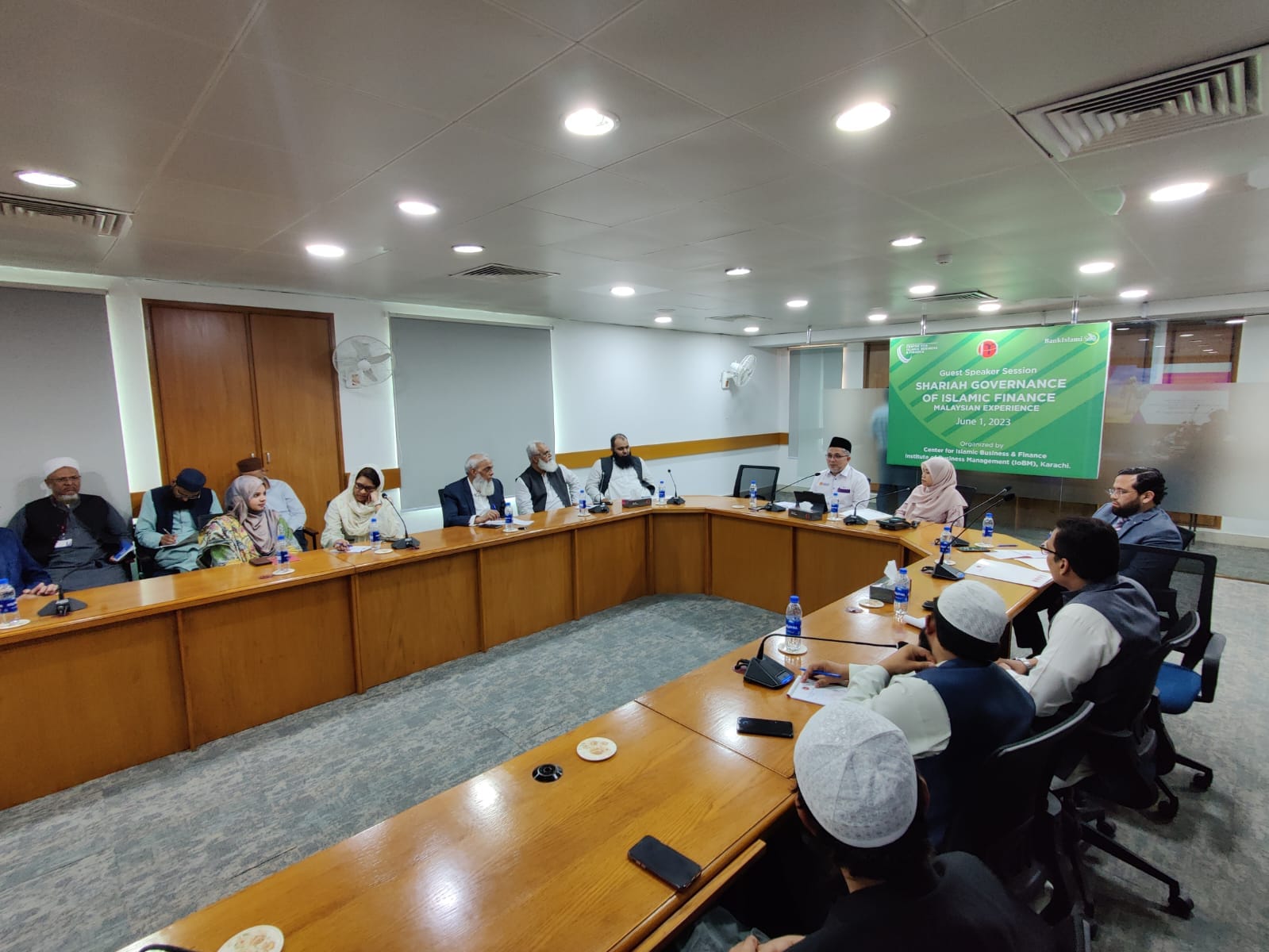 IoBM and BankIslami Pakistan organizes a talk on Shariah Governance of Islamic Finance