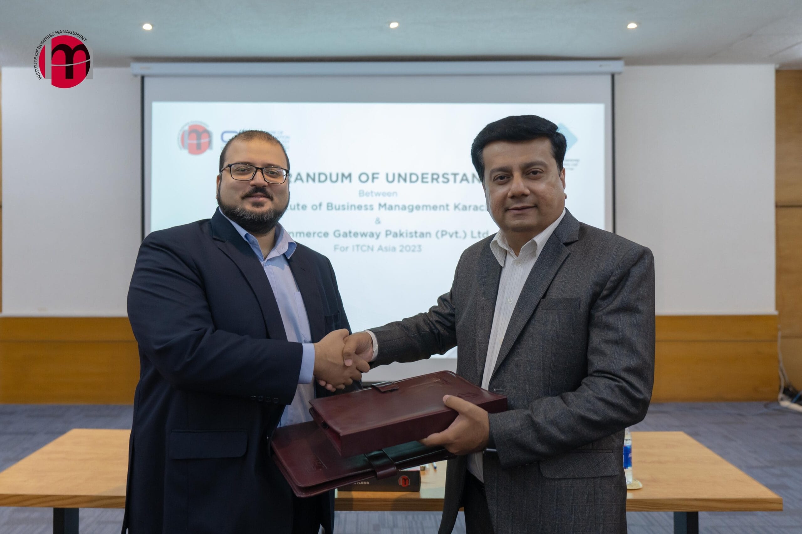 IoBM and Ecommerce Gateway Pakistan to collaborate for ITCN Asia 2023