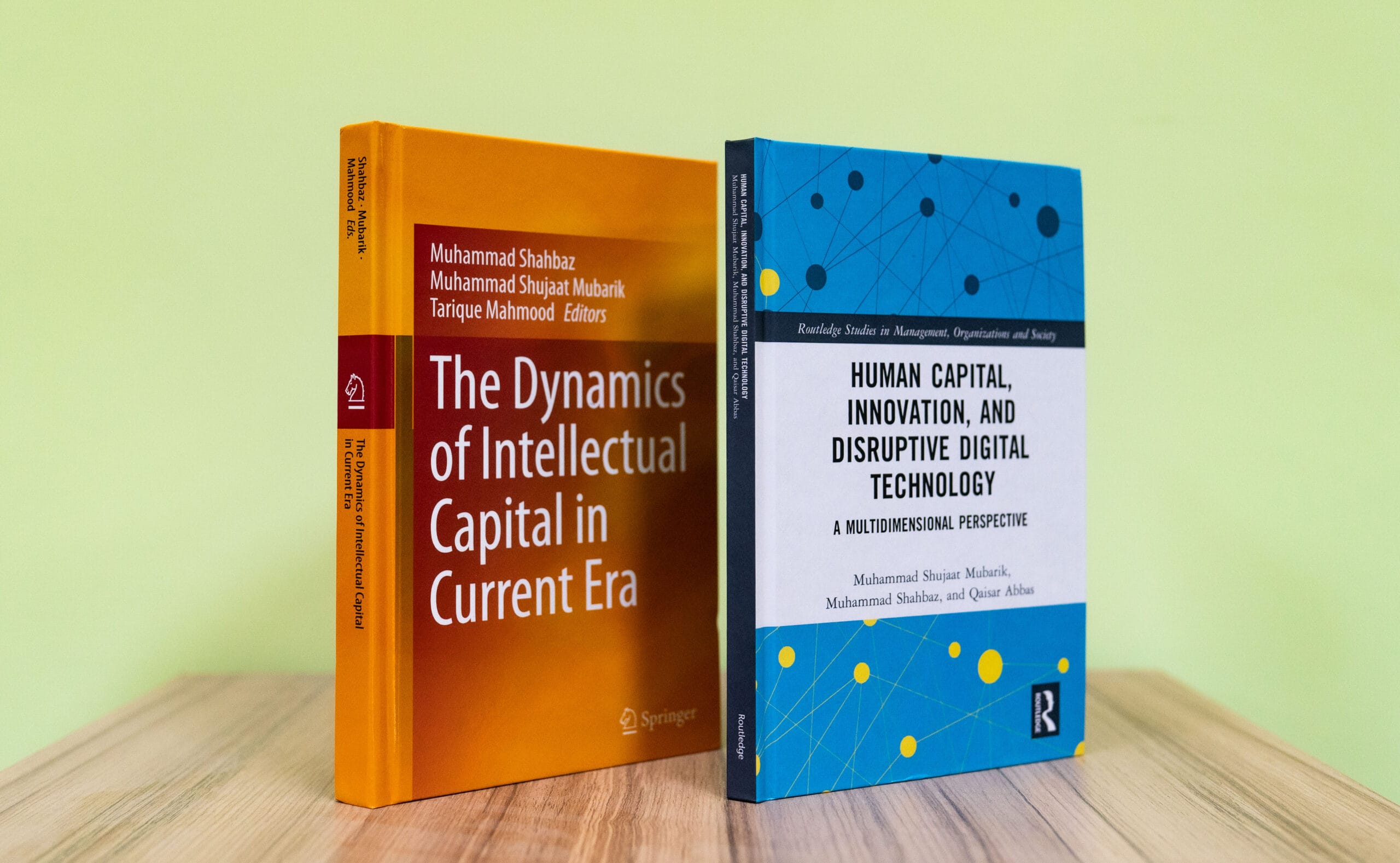 Dr. Shujaat Mubarik, Dean CBM, IoBM co-authors two books