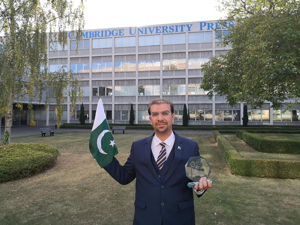 Ahmed Saya, MBA graduate of IoBM, is the first Pakistani to co-author a Cambridge course book