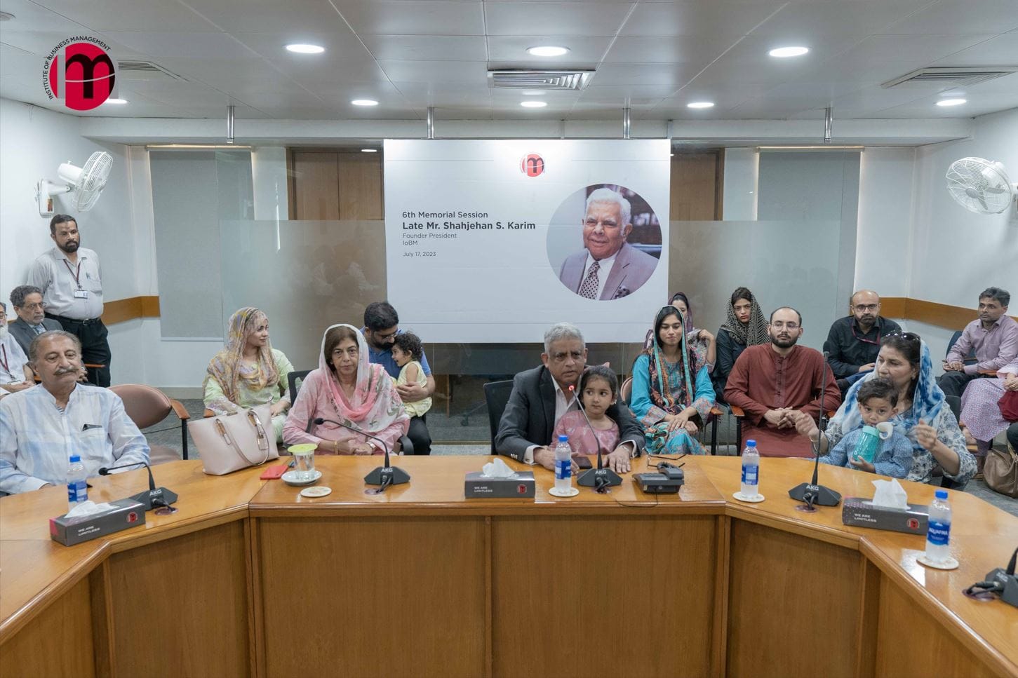 Sixth Memorial Session for the Late Founder President held at IoBM