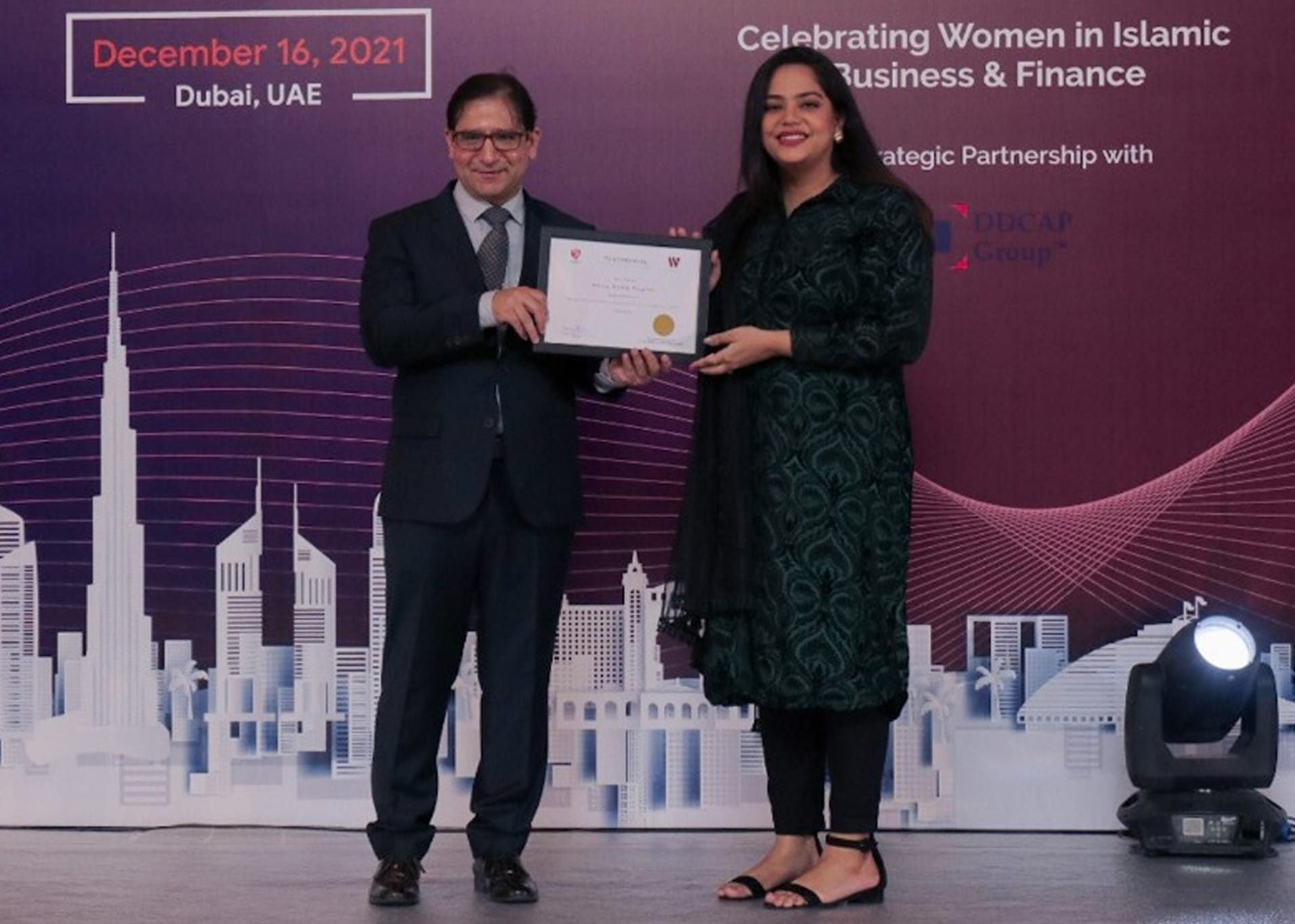 IoBM graduate nominated amongst the top 300 most influential women in Global Islamic Banking and Finance industry