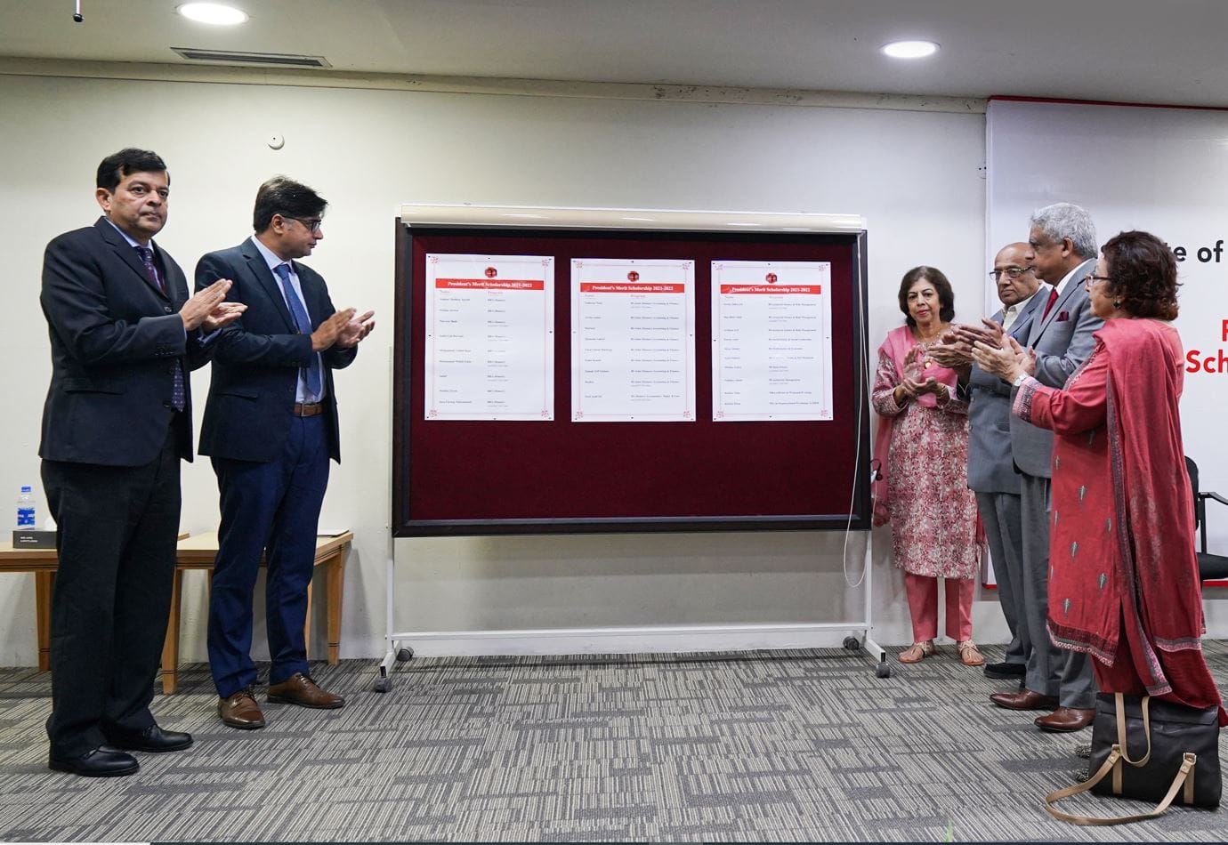 President’s Merit Scholarship Ceremony 2021-22