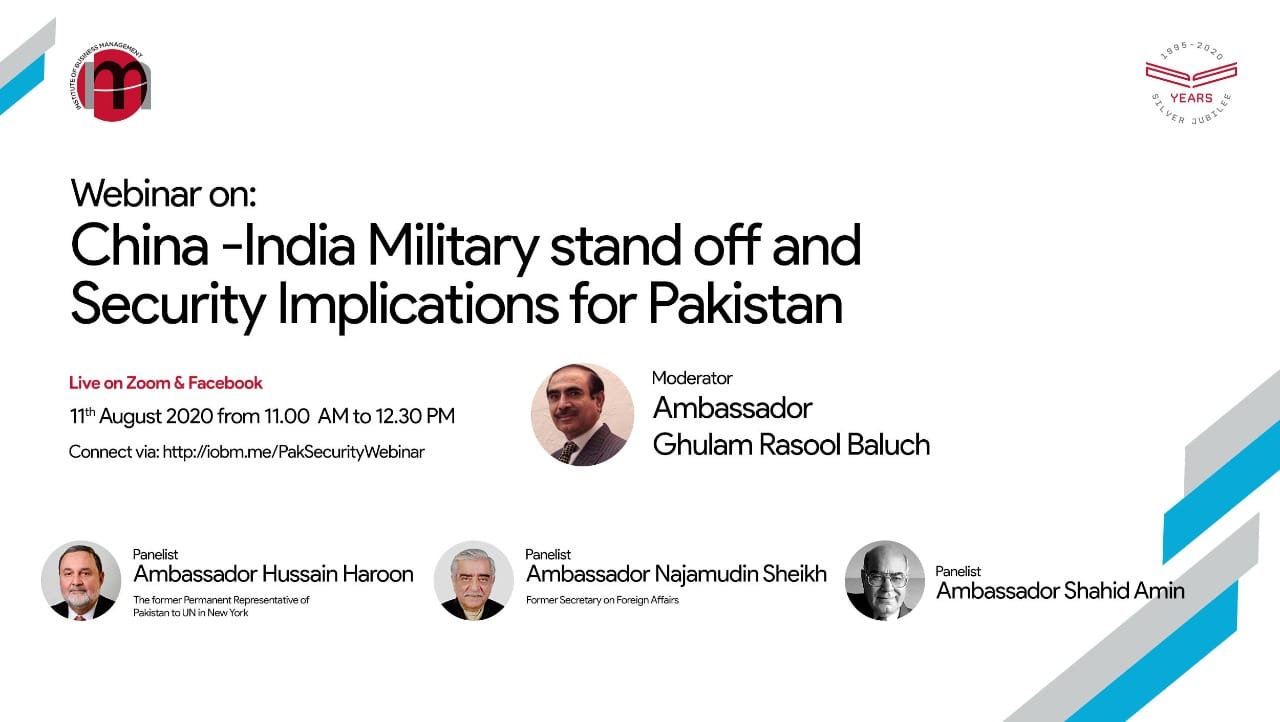 Senior Ambassadors discuss China-India Military Stand-off & Security Implications for Pakistan