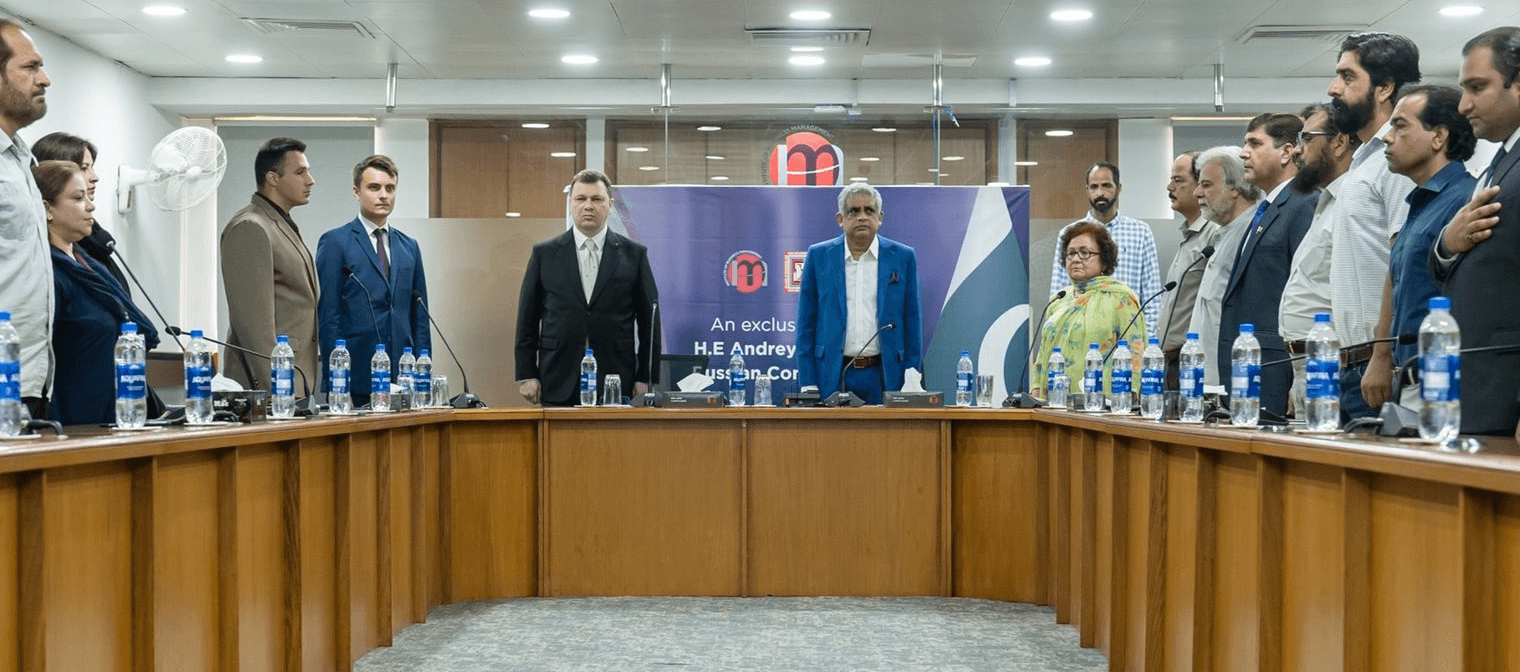 Russian Consul General visits IoBM