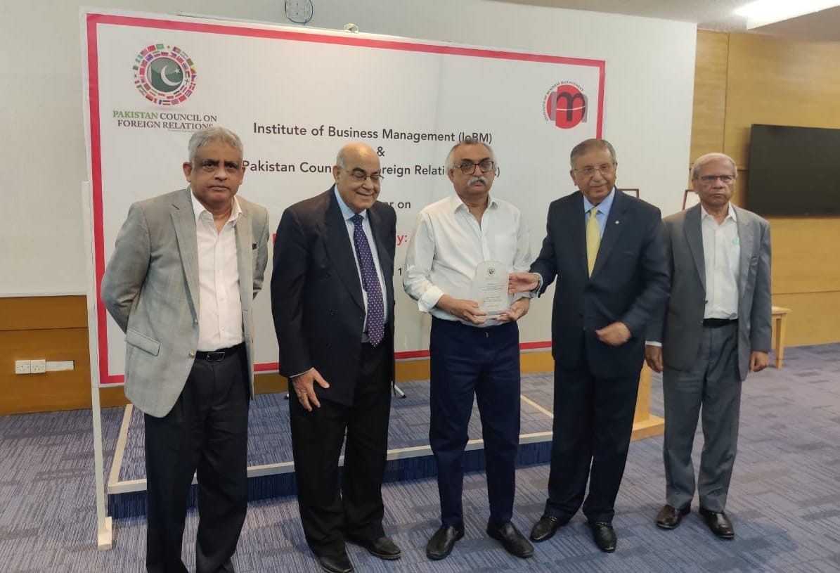 PCFR and IoBM organized a seminar on the State of Pakistan’s Economy