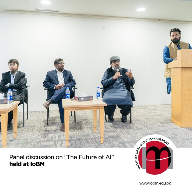 Panel discussion on "The Future of AI" held at IoBM