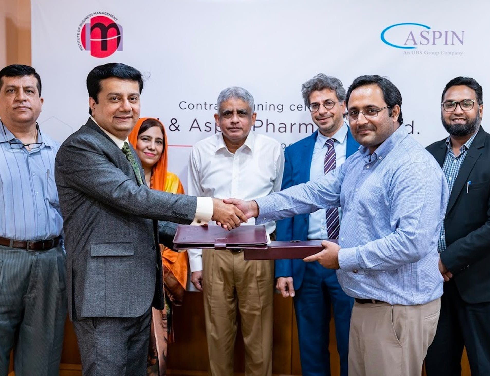 IoBM and Aspin Pharma Collaboration
