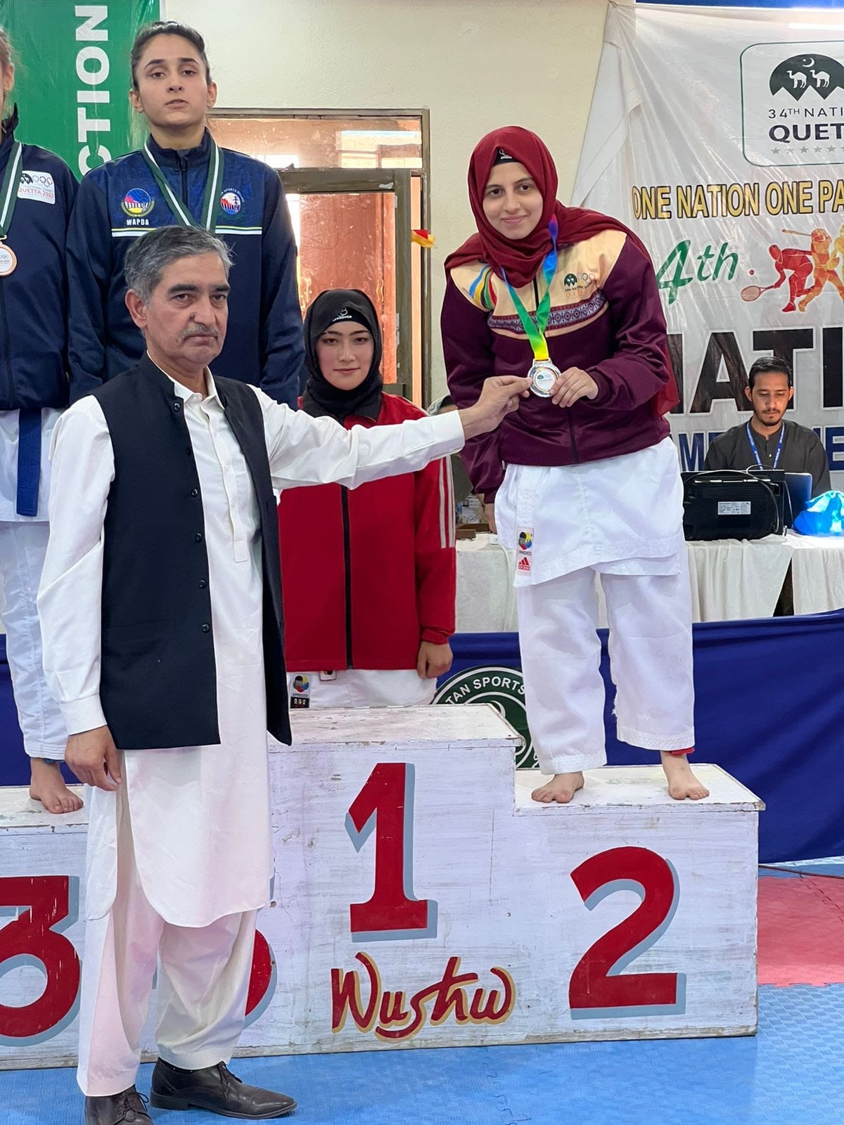 IoBM student Areesha Nadeem shines with Silver & Bronze Medals at the 2023 National Games