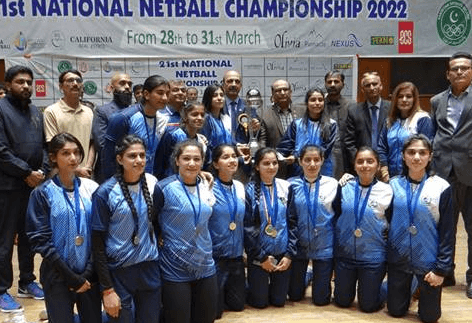 IoBM students selected in the Men and Women Netball Teams for HEC and Sindh