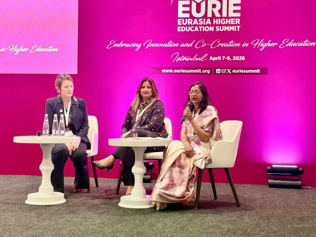 Dr Nadia Ayub represents IoBM at the EURIE Higher Education Summit