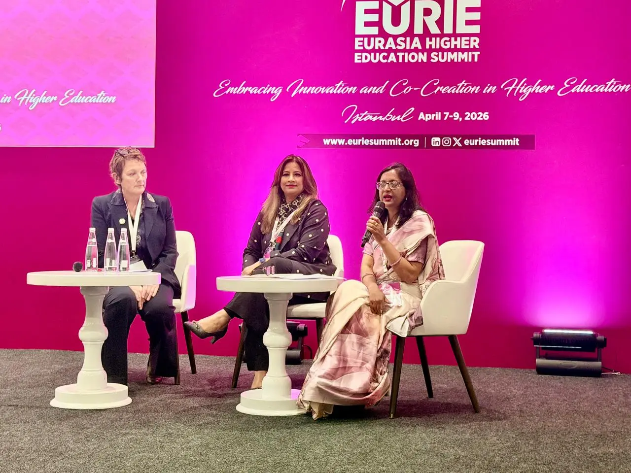 Dr Nadia Ayub represents IoBM at the EURIE Higher Education Summit