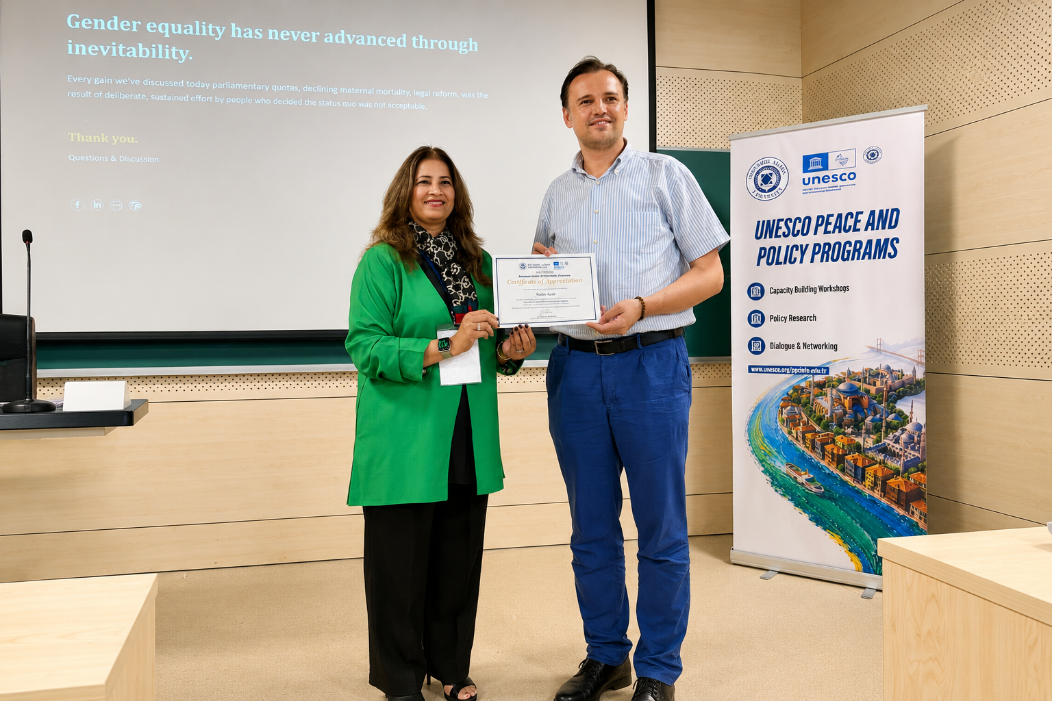 IoBM's Dr. Nadia Ayub Represents Pakistan at UNESCO Summer Program in Türkiye